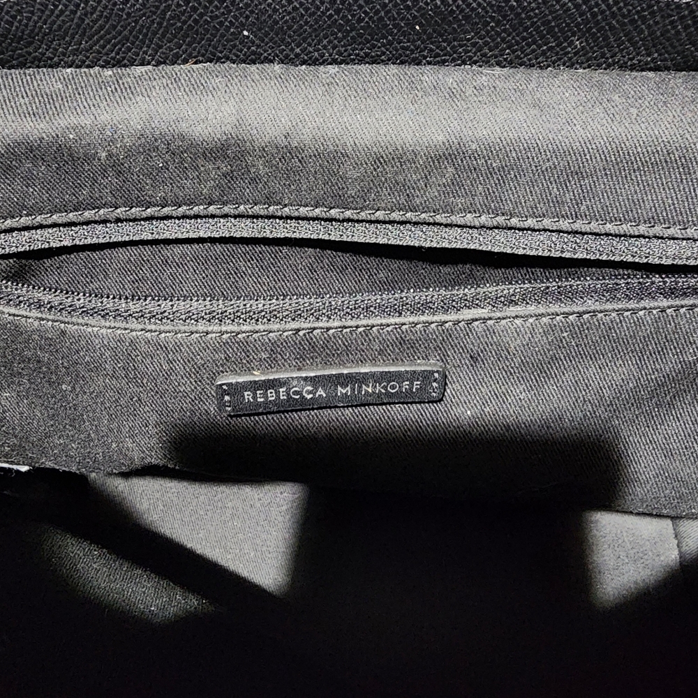 REBECCA MINKOFF Black Satchel/Crossbody Bag - NWOT - Picture 2 of 6